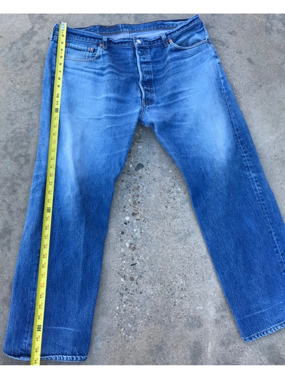 Vintage Levis XX  USA Made Blue Jeans Mens Denim 42x31 Red Tab 100% Cotton